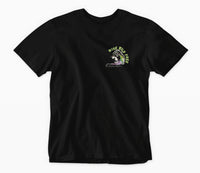 Uzzy Unicorn - Wise Wild Free Small Logo T-Shirt